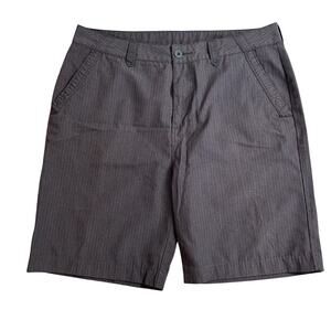 Quiksilver Men's Chino Shorts Size 36 Gray Casual Surf Beach 9" Inseam